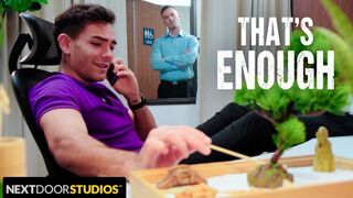 Bratty Employee Becomes Cool Manager's Mega-bitch - Derek Kage, Damian Night - NextDoorStudios