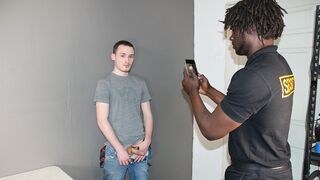 Naughty LP Officer Devin Trez Slides His Ginormous Dark-Hued Firm-On Deep Inside Nice Thief's Rosy pucker - Youthfull Perps