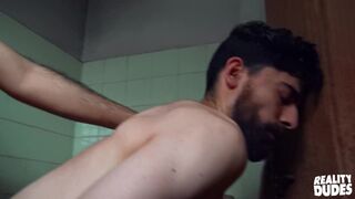 REALITY FELLOWS - Adonis Keeps Fucking Andy Against The Wall Until His Man-meat Became Truly Rock Stiff