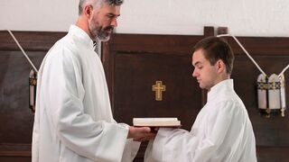Wolf Old Priest Nut nectar Bearer Instructs Altar Stud Marcus Rivers How To Conform The Order - YesFather
