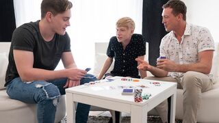 Tiny Boy Caleb Anthony Gives Up His Cock-squeezing Penetrate-Fuck-hole To Ample Step Step-brother And Wild Step Daddy - FamilyDick