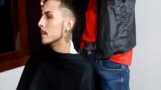 Peguei O Cabeleireiro Dotado humid