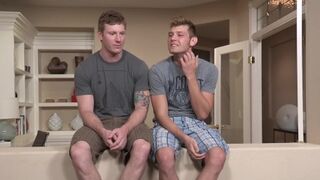 Edward & David: bare - backside Action