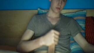 German sleazy teen Jizzes On web cam,yam-sized 10-Pounder,kinky backside-nail