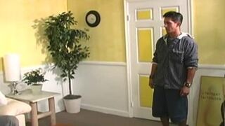 2 darksome men Sharing The a-crevice Of A Milky boy