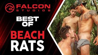 FalconStudios - Finest Of Beach Rats - Jaw-Ripping off Teddies Fucking Rock Rock hard Outdoors