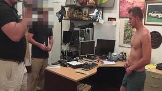 gay PAWN - youthful str8 blondie twink Has homo 3some For Bail money