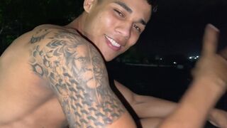 EastBoys.com: Colombian Reed & Lucian Reed superb smash outdoors