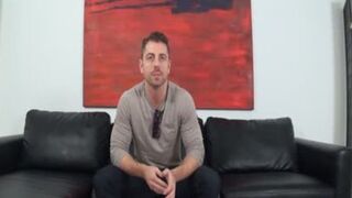 Gay-for-pay dude On The Audition couch Deepthroats Some man meat