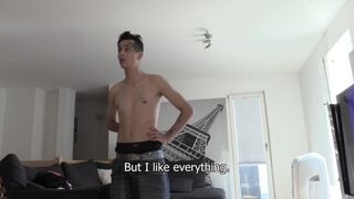 Prosperous pampered stud pulverizes with stranger