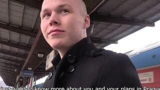 Czech Hunter: Waiting on the Platform for Barred Joy