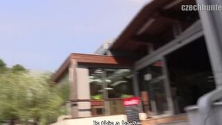 Czech Hunter: Beachside Biking Bonanza for Fellows