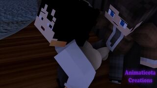 Mischievous Orgy In The Office With My Chief - Minecraft Queer Fucky-fucky Mod Toon