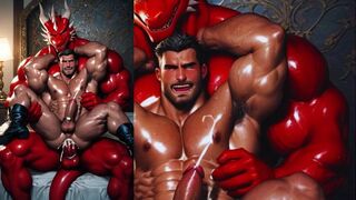 I challenged a devil and we had an romp in the castle in Scotland