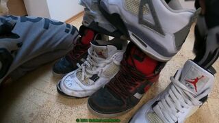 8 Popshots on mates trashed outworn DC Spartan footwear