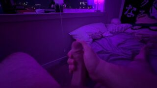 TUGGING OFF IN FRONT OF THE WINDOW *DEEP VOICE GROANING IN YOUR EAR*