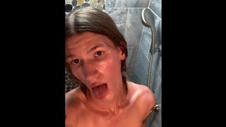 Trans Damsel Enjoys Railing