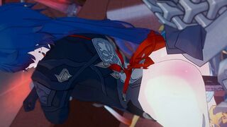 Blade Luvs Hard-on - Honkai Starlet Ride Yaoi Toon