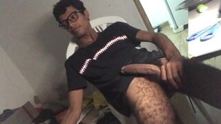 161 He was lounging down and nude, I couldn't hold it in and I splooged