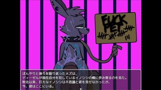 Rabbit, a fuck-a-thon plaything, is sullied by naughty boar's man chowder【fierce serenade】part6