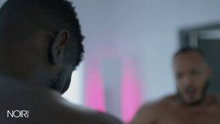 NOIR MASCULINE - Muscled Dillon Diaz And Devin Trez Take Turns Catapulting Their Boners In Zeno Ray's Throat