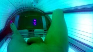 Justa9er Toying Around In Tanning Sofa with My Massive Milky Trouser snake