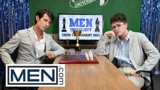 FELLOWS - Troye Dean Deep throats Luke Connors, Gets His Bootie Eaten, Then Rails His Shaft For A Molten Conclude