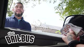 BAITBUS - Fabulous Nico Cub Cashes In To Predominate Aaron Perez's Twunk Assets In Warm Bus Tryst