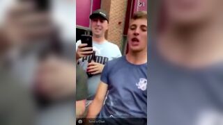 Mature Gay: Scally Boys Vodka Uncut Cock