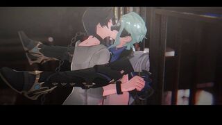 Pantalone x Dottore - Genshin Influence Anime porn Cartoon