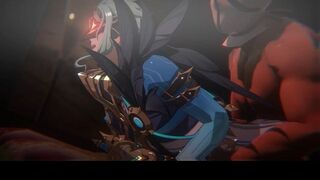 Dottore Plumbed - Genshin Influence R34 Anime porn Yaoi