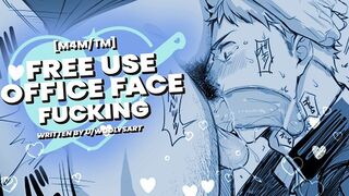 Getting Throatfucked as a Free-for-all Use Office Plaything - AUDIO EROTICA FOR QUEER DUDES