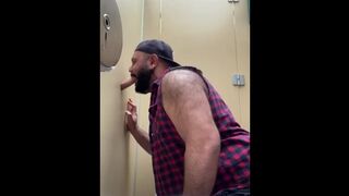 Gloryhole blow and plow